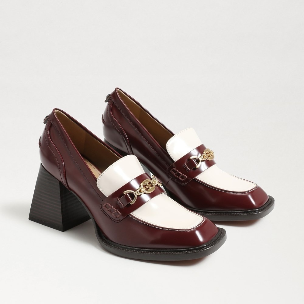 NEW! Sam Edelman Quincy Block Heel Loafers - Multiple 🫧 🚜